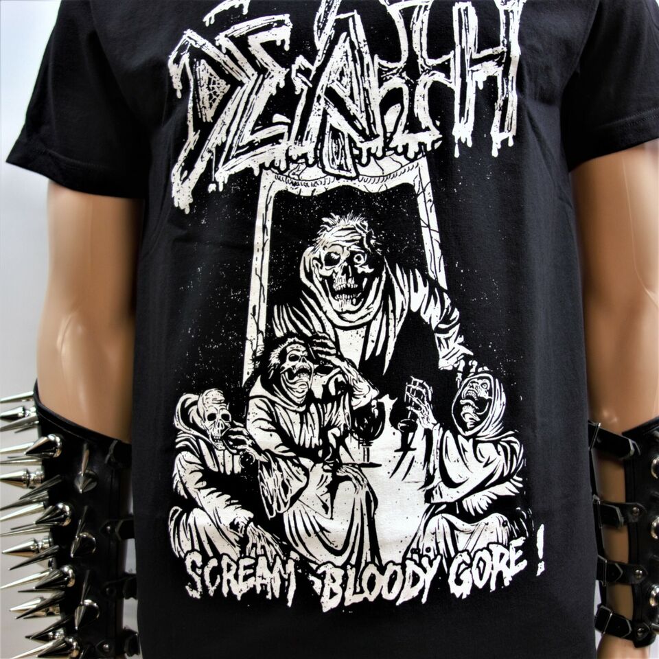 DEATH Scream Bloody Gore Outfit, Shirt Outfit Idea