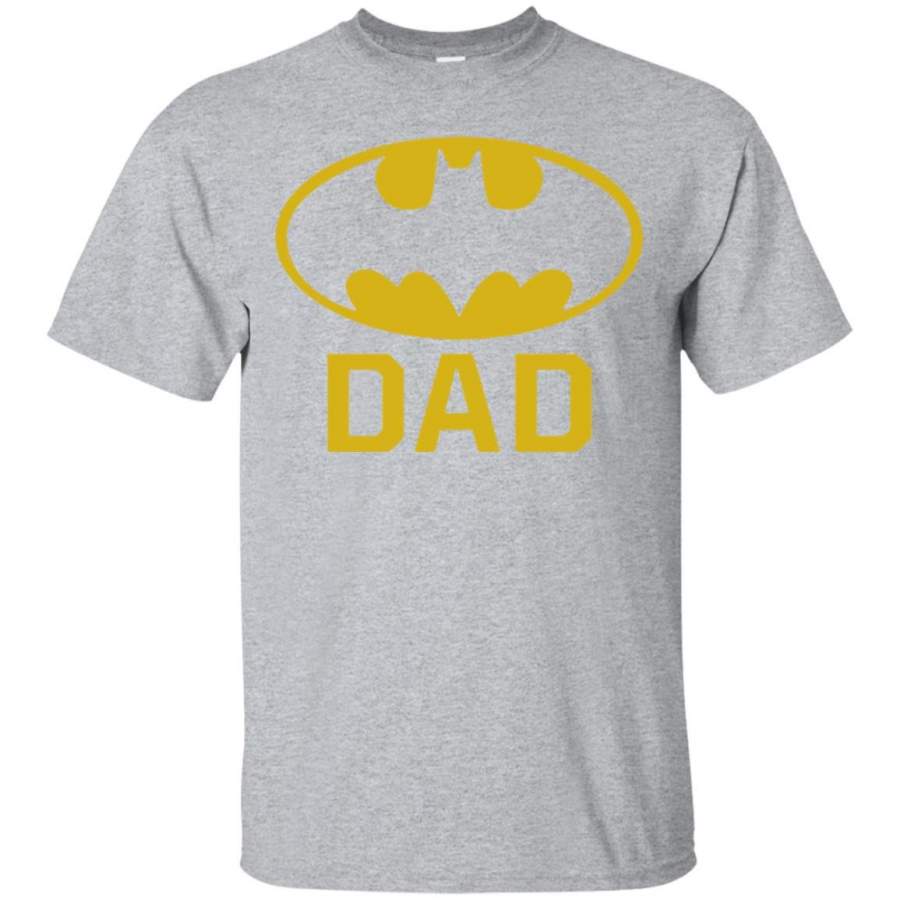 Batman Batdad Classic Logo for Fathers and Dads T Shirt _ Stickers