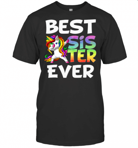 Best Sisters Ever  Dabbing Unicorns  Unicorn Twins T Shirt