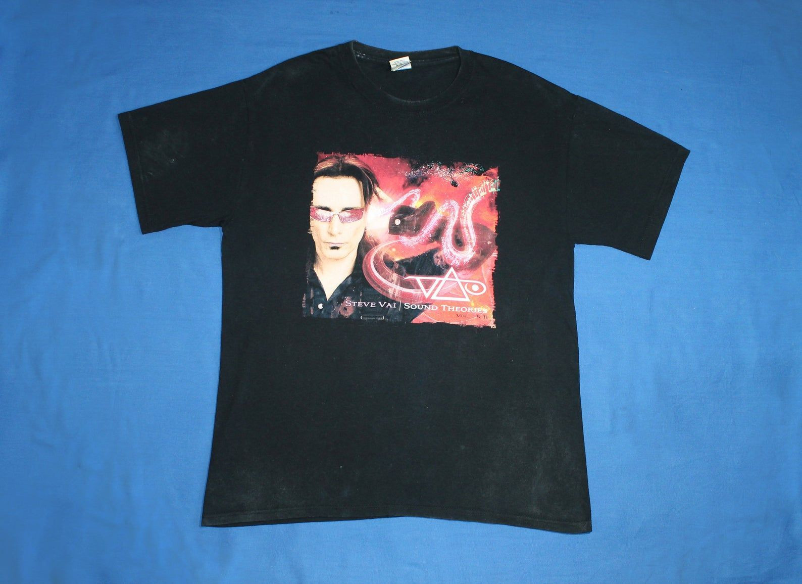 Steve Vai Tour Shirt Sound Theories Instrutal Rock Hard Rock Progressive Rock M And L