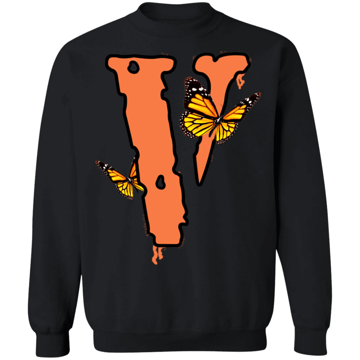 Vlone Men’S Vlone Letter Print Sweatshirt