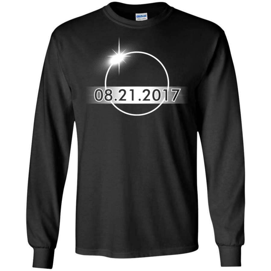 Circle Total Solar Eclipse Celestial Fanatic LS Sweatshirts