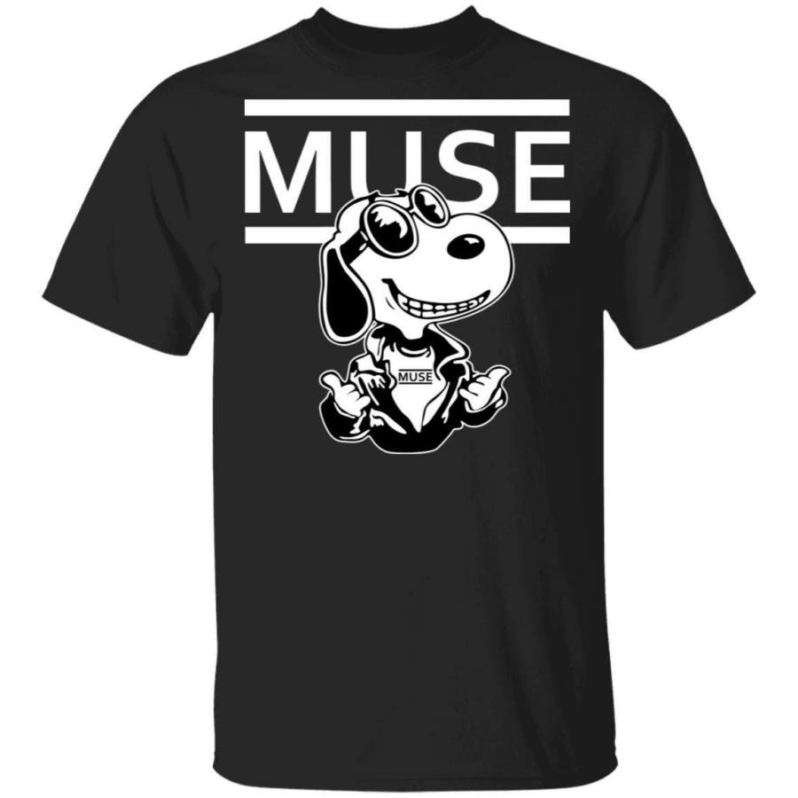 Snoopy Muse T-shirt Rock Band Tee, Shirt Outfit Idea