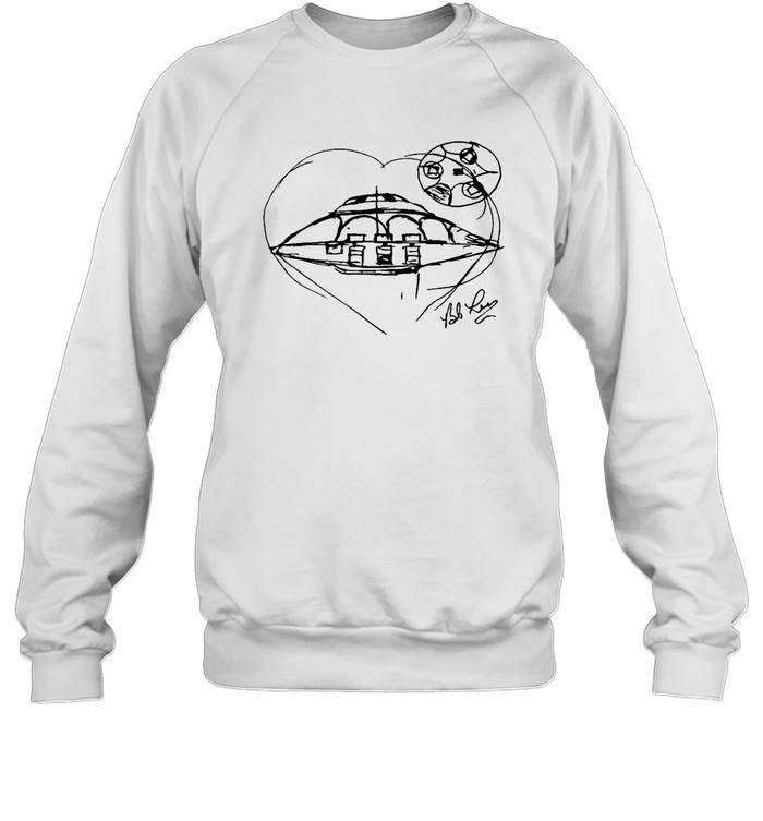 Bob Lazar’S Flying Saucer Sketch T Shirt