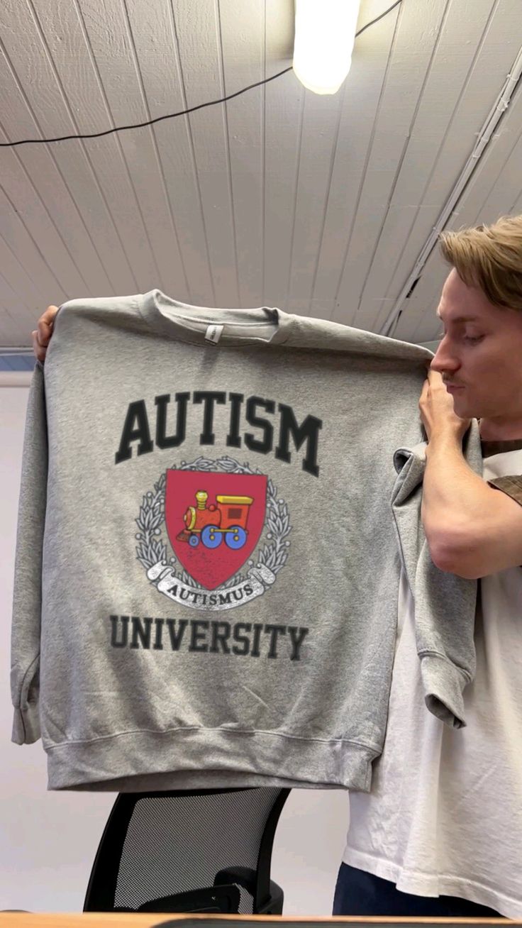 Autism University T-Shirt Sweatshirt Outfit, Shirt Outfit Idea